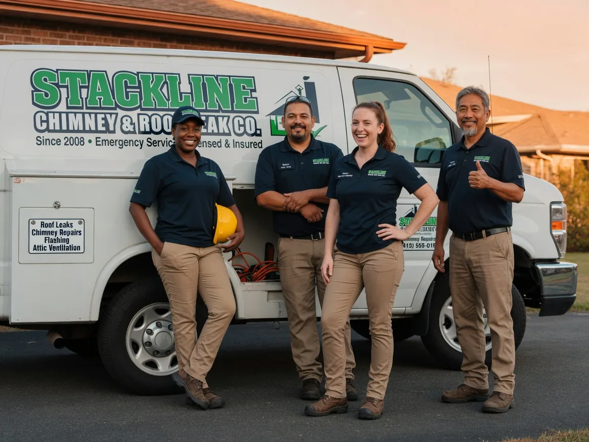 Chimney flashing repair company in Carlyle, IL